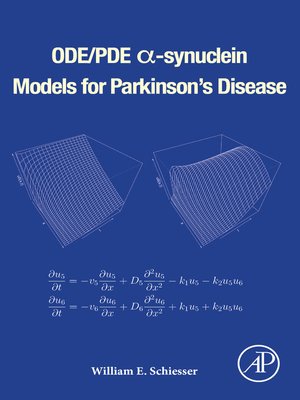cover image of ODE/PDE α-synuclein Models for Parkinson's Disease
